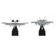 thumbnail image 1 of 2 Piezas 1/100 Avión de Ataque de Ataque Modelo Decoración de Oficina, 1 of 9