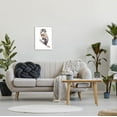 thumbnail image 2 of Stupell Industries Perched Owl Gazing Watercolor Style Painting White Framed Art Print Wall Art, Design by Annie Warren, 2 of 8
