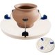 thumbnail image 1 of Turntable Clamp Pottery, Portable Pottery Machine Turntable Clamp, Compact & Automatic Center Finding, for Ceramic Beginners, Professionals, Pottery Artist, 1 of 8