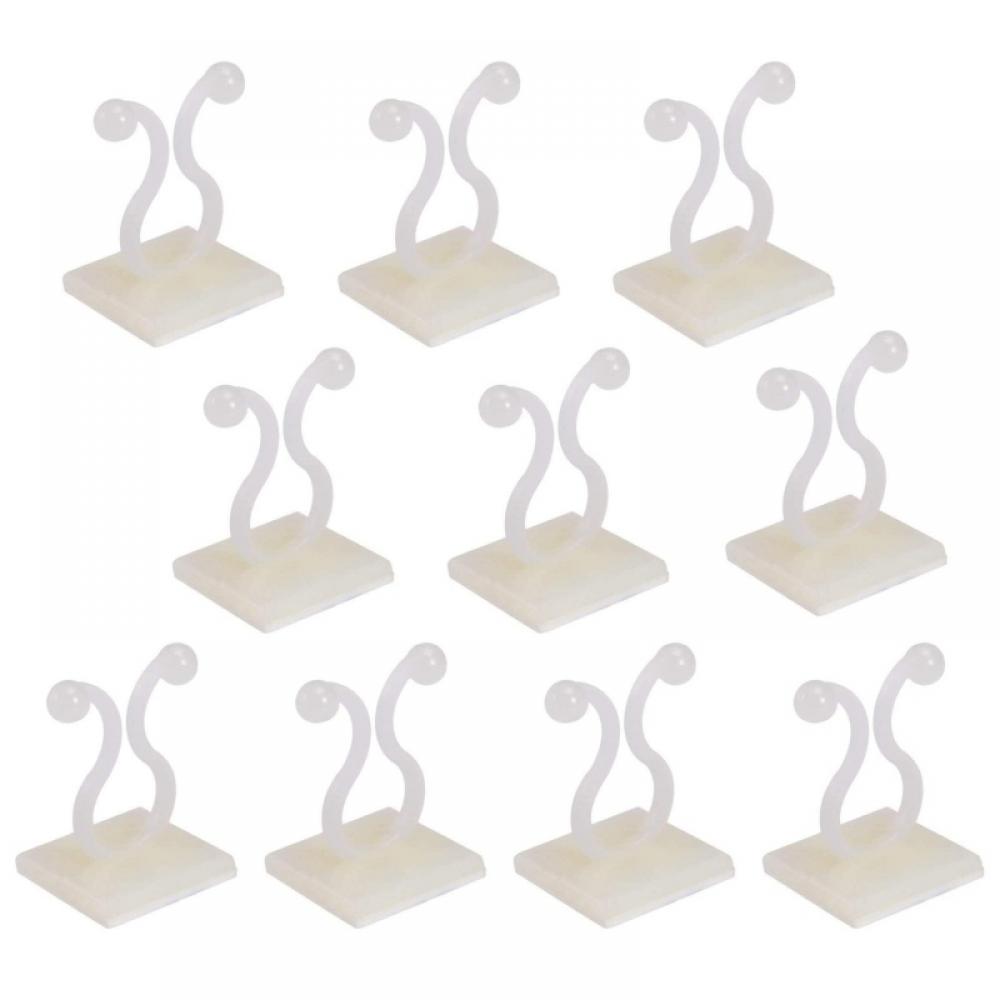 10 Pcs Plant Climbing Wall Fixture Clips, Plant Fixer SelfAdhesive