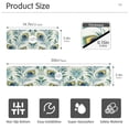 thumbnail image 3 of Yayeee Faucet Mat for Kitchen Sink 14.7" Diatomite Long Splash Guard Pad, Peacock Feather, 2 Pack, 3 of 7