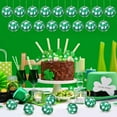 thumbnail image 5 of SDJMa 3Pcs St Patricks Day Hanging Balls, 2.76 Inch Irish Clover Shamrock Ball Ornaments for St. Patrick's Day Irish Party Tree Decor, 5 of 9