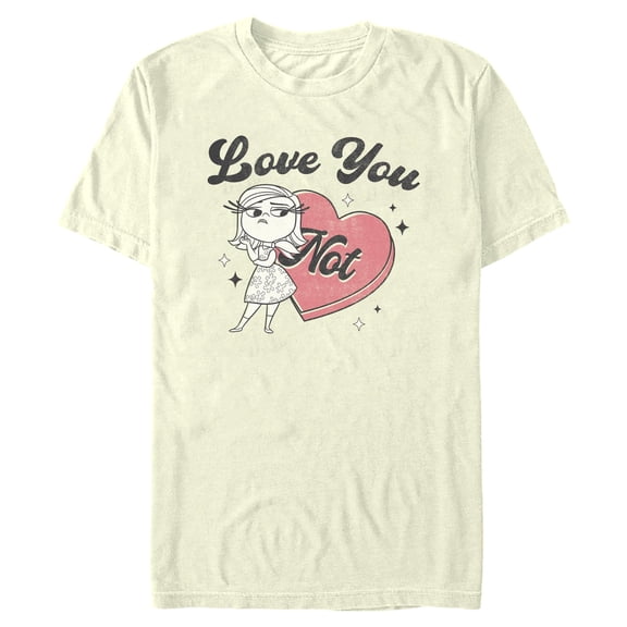 Mens Inside Out Disgust Love You Not T Shirt