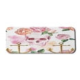 thumbnail image 1 of Skull Computer Mouse Pad, Nautical Anchor with Victorian Roses Peonies Vintage Art Design Print, Rectangle Non-Slip Rubber Mousepad Large, 31" x 12" Gaming Size, White Green Pink, by Ambesonne, 1 of 2