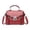 C-Red, variant on Crossbody Bag,Multi Pocket Adjustable Strap,Chest Bag,Durable Fabric Bag for Daily Use Workout Errands Hands Free Storage(Black)