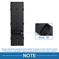 thumbnail image 4 of Interruptor de ventana eléctrica Unique Bargains No. 935702P010VA para el lado del conductor delantero izquierdo para Kia Sorento 2011-2014 Negro, 4 of 7