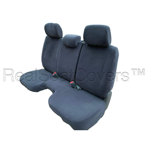 10mm Thick Seat Cover For Toyota Tacoma Regular Cab Solid Bench Three Adjustable Headrests Exact Fit A30 Dark Gray Com - 2006 Tacoma Bench Seat Cover