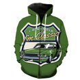 thumbnail image 1 of Sudadera con capucha y cremallera para hombre con diseño de coche clásico de dibujos animados, estampado 3D, unisex, informal, divertida, para primavera, ropa de calle, manga larga extragrande, 1 of 6