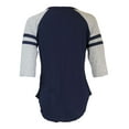 thumbnail image 2 of Gant Women's Baseball Tee (409695), Vintage Blue, Small, 2 of 2