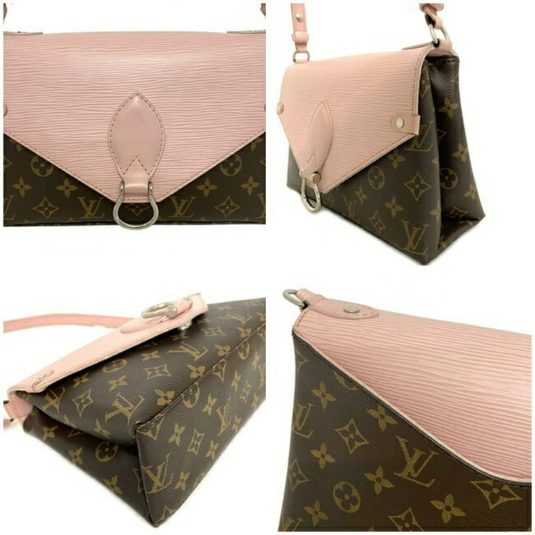 brown and pink louis vuitton bag