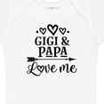 thumbnail image 4 of Inktastic Gigi and Papa Love Me Girls Baby Bodysuit, 4 of 5