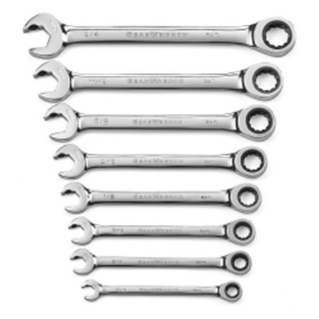 

SAE Dual Ratcheting Open End Set - 8 Pieces