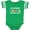 Football Green and White, variant on Inktastic Support Autism Awareness Boys or Girls Baby Bodysuit