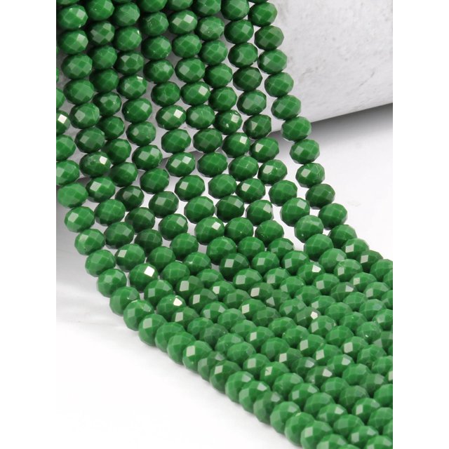 1Strand 3-8mm Glass Beads For Bracelets Faceted Multicolor Austria Crystal Round Loose Beads For Jewelry Making Diy Bracelet