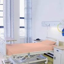 EASYCOT Hospital Bed 3 Piece Sheet Set- 600 TC Sheets 100% Soft Egyptian Cotton - for Hospital Bed Sheets - 8" Deep Pocket Twin Size ( Peach )