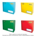 thumbnail image 1 of Cuaderno italiano Norma Color cosido raya 100 hojas varios colores 1 pza, 1 of 2