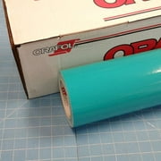 Turquoise 24" x 10 Ft Roll of Glossy Oracal 651 Vinyl for Craft Cutters and Vinyl Sign Cutters