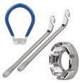 thumbnail image 1 of CUITING 4 Pack Bike Spoke Tool  Spoke Wrench Pocket Tool 6 in 1 Bike Rim Truing Tool Correct Tool with Tire Lever, 1 of 7