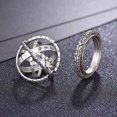 thumbnail image 2 of Anillo de bola astronómica metamórfica para hombres y mujeres, anillo de bola cósmica metamórfica invertida, joyería de collar de pareja de estilo Retro, 2 of 4