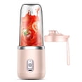 thumbnail image 1 of EIMELI Portable Blender Cup Automatic Small Glass Juice Cup for Travel Sports Kitchen  Blue Double Cup With Cover, 1 of 5