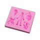 thumbnail image 1 of Cartoon Halloween Theme Silicone Fondant Mold DIY Cake Pastry Baking Mold, 1 of 5