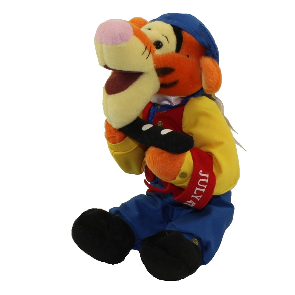 Disney Bean Bag Plush 4th OF JULY 2000 TIGGER (Winnie the Pooh)(9