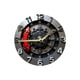 thumbnail image 1 of Reloj colgante plano 2D redondo de diseño vintage con números arábigos, reloj de pared 30 cm x 30 cm, 1 of 9