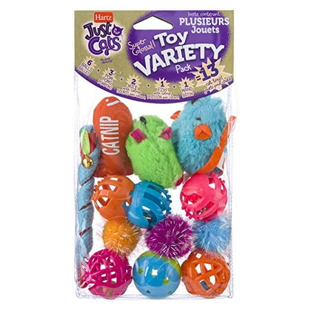 Hartz Just For Cats Cat Toy Variety Pack, 13