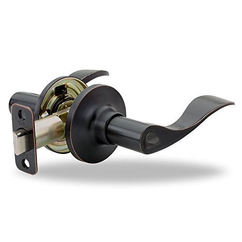 Yale Edge Keowee Lever in Oil Rubbed Bronze - Privacy