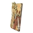 thumbnail image 4 of Rustic Western Chestnut Palomino Horses Single Toggle Switch Plate Cover 2pc Set, 4 of 5