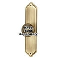 thumbnail image 3 of Alno A1226-4 Traditional 4" Solid Brass Rectangular Cabinet Drawer Knob Backplate -, 3 of 7