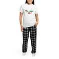 thumbnail image 5 of CafePress - MAMA ELF Pajamas - Women's Short Sleeve Print T-Shirt and Pants Light Cotton Pajama Set, 5 of 7