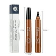 LuoYinDa Eyebrow Waxing Pen with Strips Eyebrow Pen Eyebrow Liquid