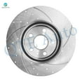thumbnail image 4 of Front Drilled Slotted Brake Disc Rotors For 2012-2020 Chevrolet Sonic, 4 of 7