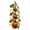 A, variant on Halloween DIY Crochet Kit Pumpkin Vine Wind Spinner Decor,Handmade Yarn Craft Supply With Jack O Lantern Leaves Stars,Spooky Home Yard Porch Front Door Wall Hanging Ornament Craft Kit