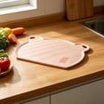 thumbnail image 4 of Miwamany Double Sided Plastic Cutting Board, Non Slip Thick Chopping Board for Meat and Vegetables, Dishwasher Safe TPU Kitchen Cutting Board with Leakage Groove (13x10.6in), 4 of 7