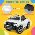 Dodge Ram Ride On Car for Kids, 12V Powered Ride On Truck Cars with