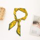 thumbnail image 1 of Xiao Hua Bufanda personalizada elegante, bufanda larga, bolsa para sujetar la diadema, correa para el cabello, correa para sujetar el cabello, accesorios para el cabello (amarillo), 1 of 2