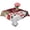 Red Black, variant on Red Snowman Christmas Table Cloth Waterproof Tablecloths, Winter Snowflake Xmas Gifts Tablecloth Dining Table Cover for Kitchen Party Tabletop Outdoor, Square Tablecloth 54x54 Inch