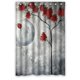 thumbnail image 1 of ABPHQTO Lado lejano de la luna Cortina de ducha Cortina de ducha impermeable 120x180 cm, 1 of 2