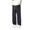 Black, variant on Ceisia Men's Outdoor Pocket Elastic Waist Drawstring Washed Solid Color Denim Long Pants Light Blue XXL Gifts for Father