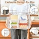 thumbnail image 3 of 1 Paquete de Contenedores de Almacenamiento Transparentes con Tapas, Vitrina de Acrílico Apilable para Bolsos, Cosméticos, Cajas de Almacenamiento Multifuncionales, 3 of 6