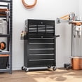 thumbnail image 2 of HOMCOM Rolling Tool Chest, Lockable Tool Storage Cabinet with 14 Drawers, 2 of 10