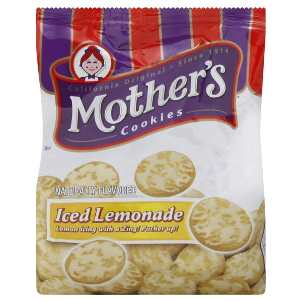 Mother's Iced Frosted Lemonade Cookies, 12 Oz.