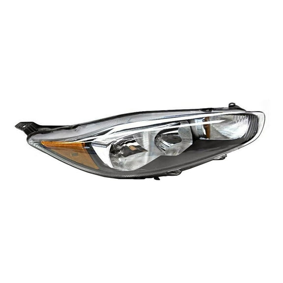 KAI New CAPA Certified Standard Replacement Passenger Side Headlight Assembly, Fits 2014-2019 Ford Fiesta Hatchback