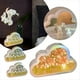 thumbnail image 4 of Lámpara de Noche con Forma de Tulipán en Forma de Nube, Hecha A Mano, con Material Bricolaje, para Decoración Hogar, Espejo, Lámpara de , Regalo Cumpleaños, San Valentín., 4 of 5