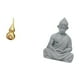 thumbnail image 5 of Estatua De Buda Con Calabaza Y Mono De Latón, Adorno Feng Shui, Figura Decorativa En Miniatura, Centro De Mesa Para La Decoración Del Festival De Primavera, Multifuncional, Para Hoteles,, 5 of 8