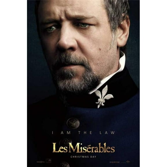 Les Miserables Movie Poster Print - 27 x 40