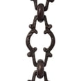 thumbnail image 1 of Rch Hardware Decorative Antique Solid Brass Chain For Hanging Lighting - Motif Unwelded Links (1 Foot), 1 of 4
