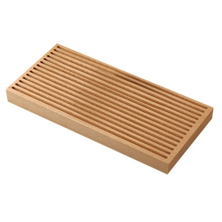 

Promotion Clearance! Solid Wood Japanese-Style Water Storage Tea Table Plank Carved Log Tea Set Tray B
